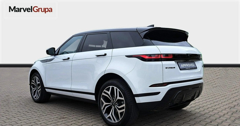 Land Rover Range Rover Evoque cena 209500 przebieg: 21042, rok produkcji 2022 z Wadowice małe 781